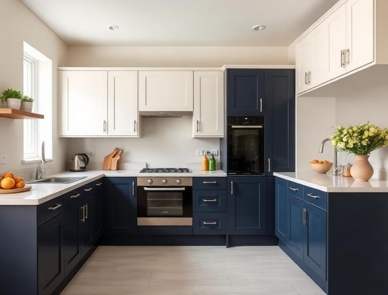 Two-Tone Combinations kitchen cabinets