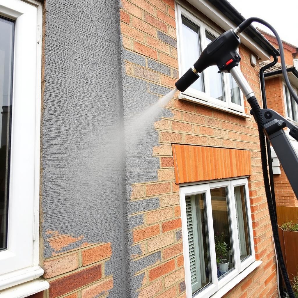 What We Spray on Your Exterior