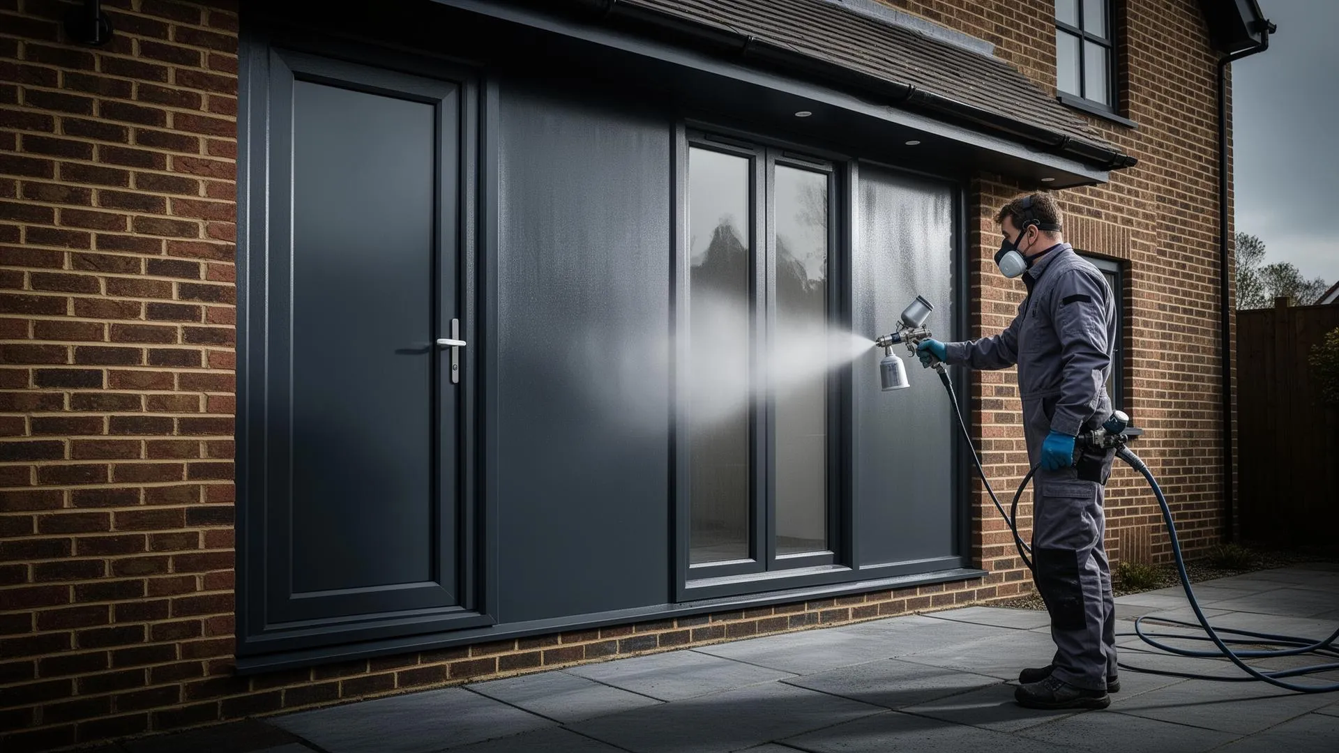 Professional uPVC spraying service in Birmingham - Transform your home exterior