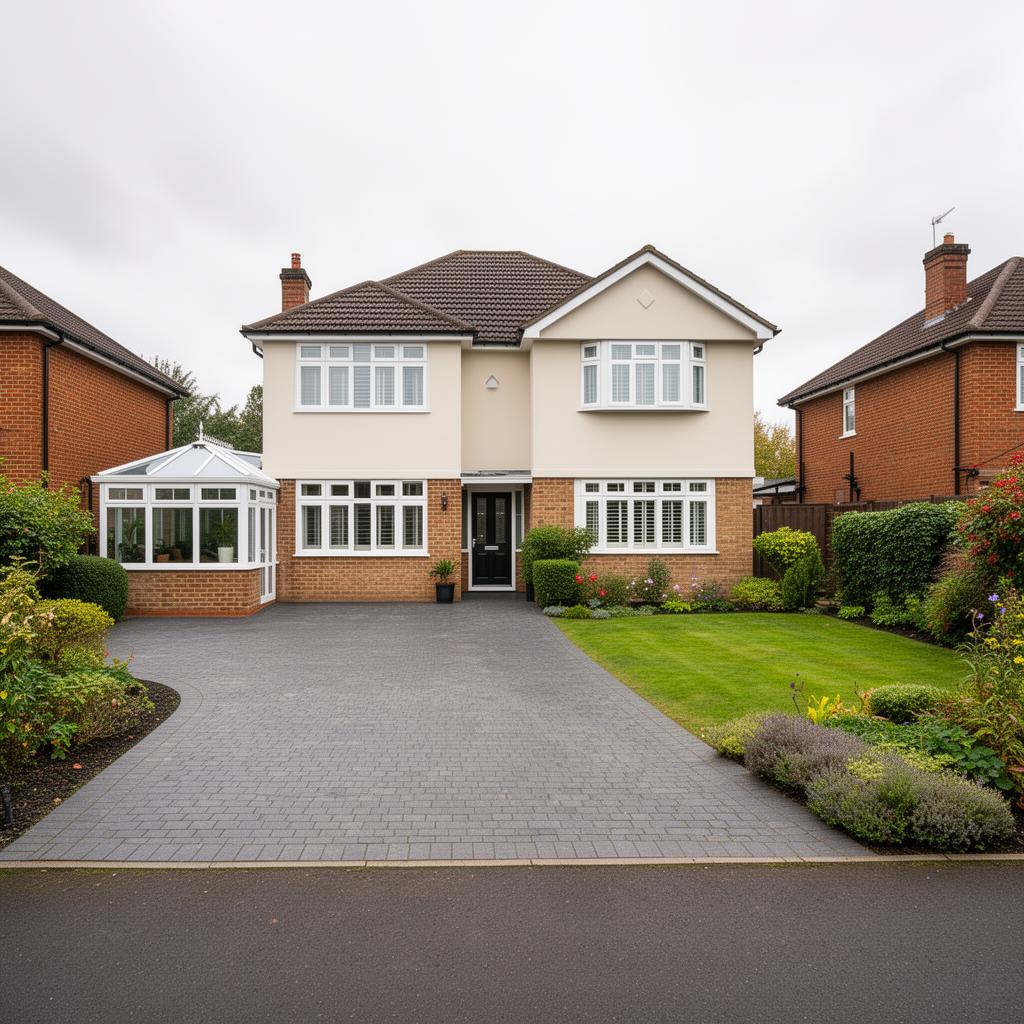 Solihull home exterior