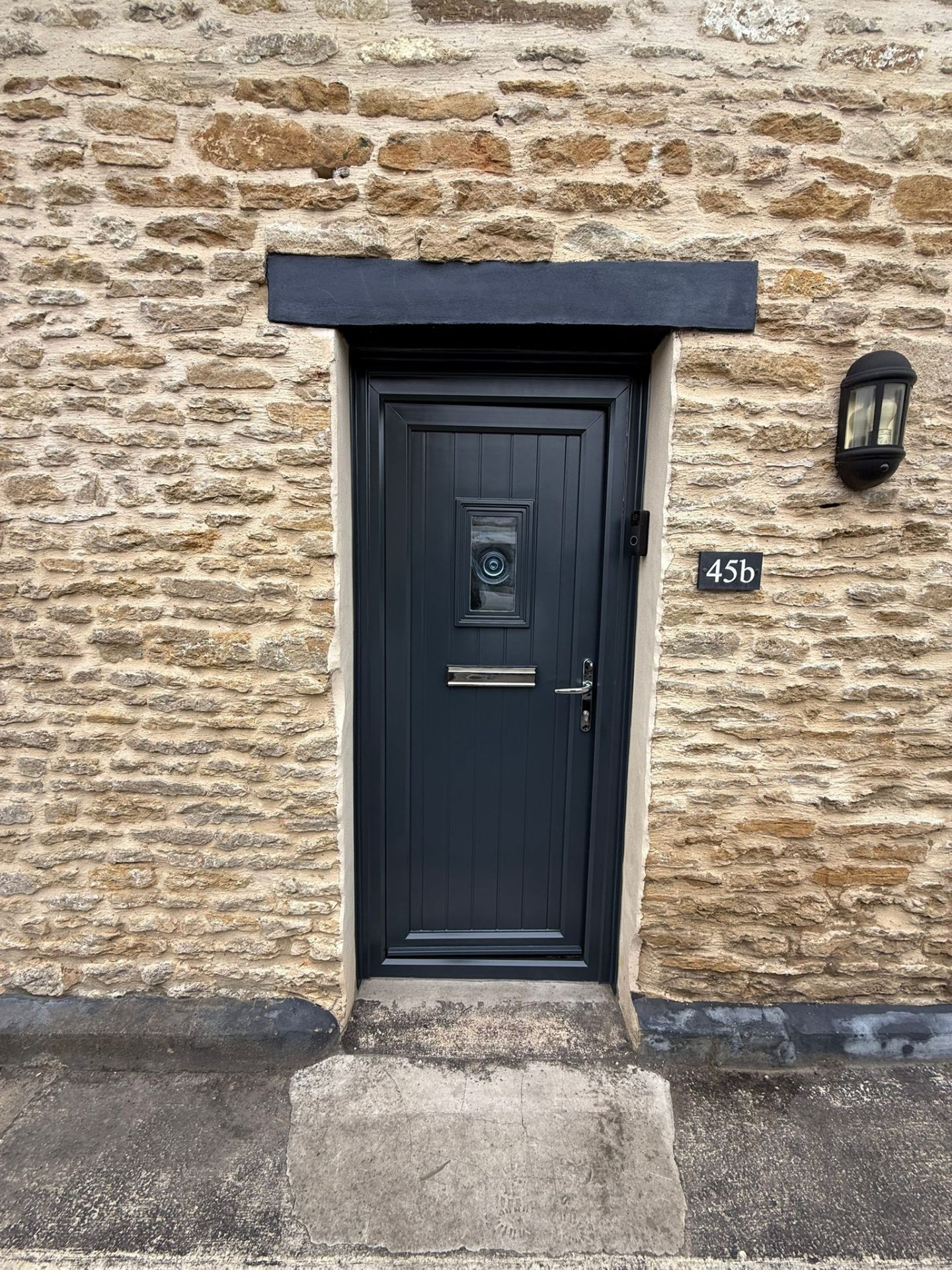 Anthracite Cottage Door