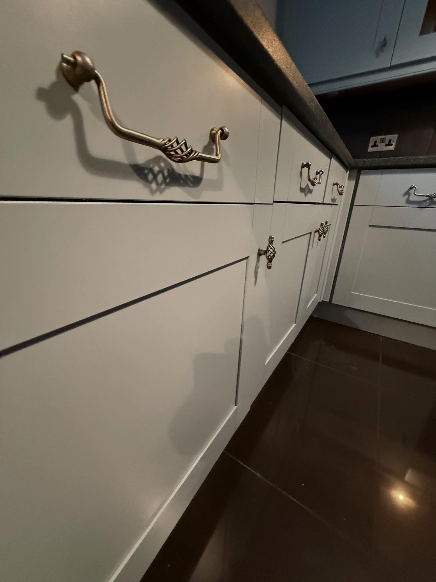 Kitchen handle detail